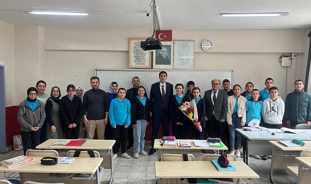 Kaymakam Erdoğan Okul Ziyaretlerini Sürdürüyor