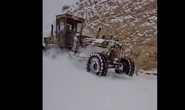 Köylerde Kar Kalınlığı 30-40 Cm’yi, Yükseklerde 50 Cm’yi Geçti