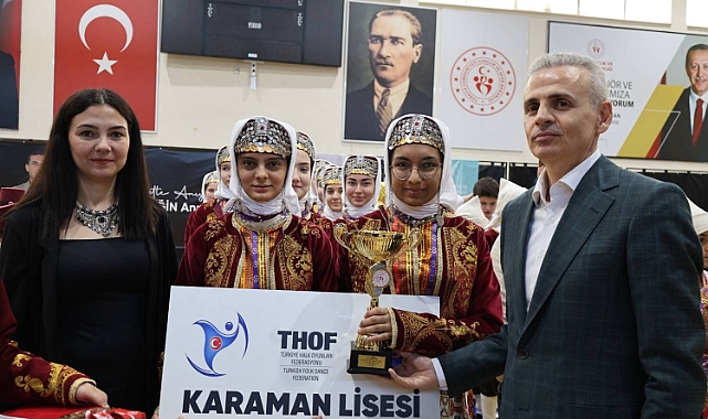 Karaman’da Halk Oyunları Coşkusu Yaşandı
