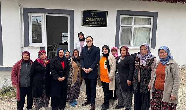 Kaymakam Esentepe Mahallesinde Vatandaşla Buluştu