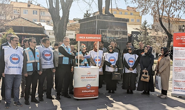 Memur-Sen; “Ailenin Korunması Ve İnanca Dayalı Kıyafet Özgürlüğünün Anayasal Güvence Altına Alınmalıdır”