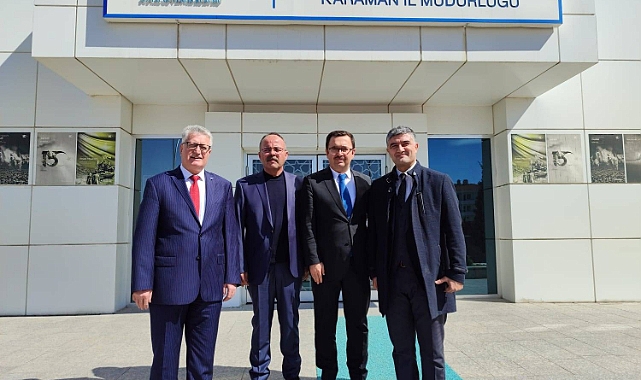 Muhasebe Haftasında Karaman SMMMO'dan Kamu Kurumlarına Ziyaret