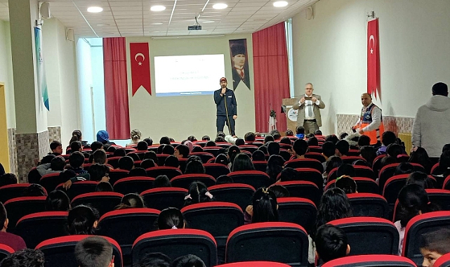 Öğrencilere Afet Bilinci Aşılandı