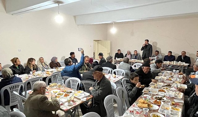 Yaylapazarı Köyünde Vatandaş İftarda Buluştu