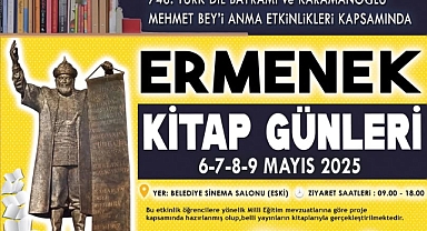 Ermenek Kitap Günleri Başlıyor
