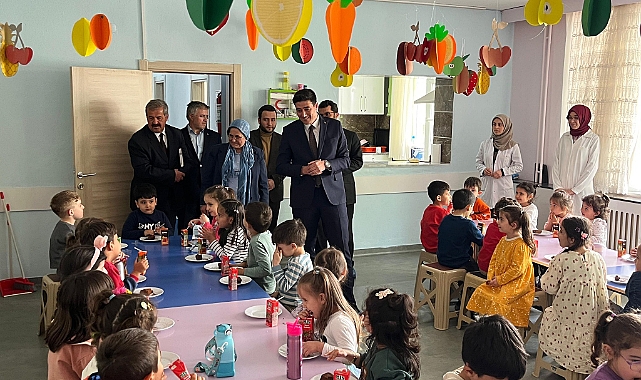 Kaymakam Erdoğan Minik Kursiyerleri Ziyaret Etti