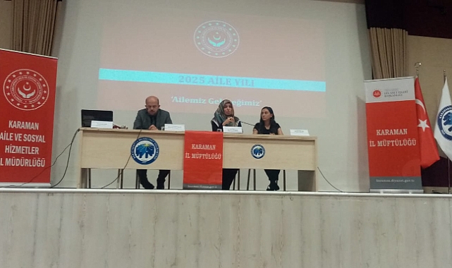 Karaman'da “Bir Yetime Aile Olmak” Paneli Yapıldı