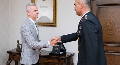 Vali Çiçekli, Jandarma Teşkilatını Ağırladı