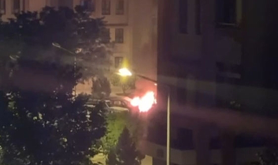 TOKİ’de Yangın Paniği