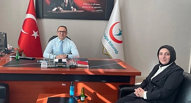 İl Müdürü Bulut, Başhekim Toprak’ı Ziyaret Etti