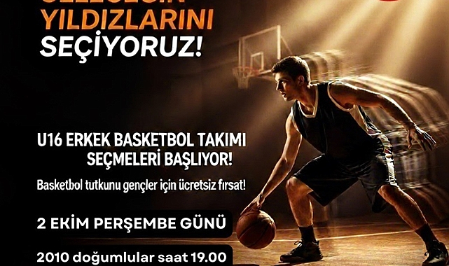 Karaman’da U16 Basketbol Takımı Seçmeleri Başlıyor