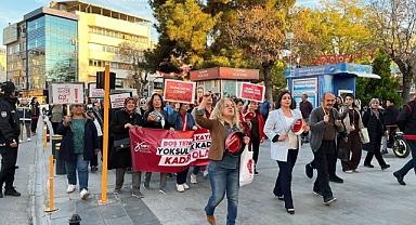 CHP Karaman Kadın Kolları'ndan 'Boş Tencere' Eylemi