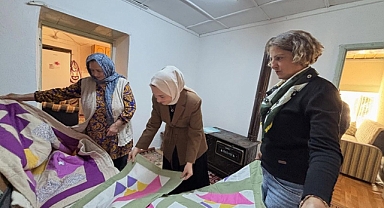 Halk Eğitim Merkezi Kursiyerleri Kaymakamı Ağırladı