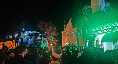 Ermenek'te Umre Yolcuları Uğurlandı