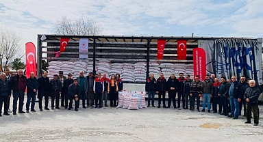 Ayrancı’da 59 Üreticiye Nohut Tohumu Desteği