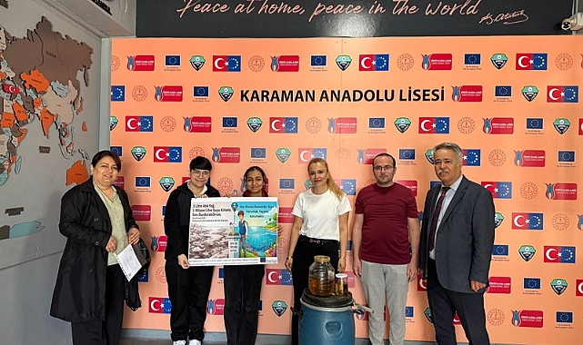 Karaman Anadolu Lisesi Öğrencilerinden “Su Hayattır” Vurgusu