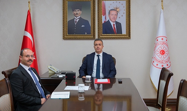 Vali Çiçek, “Sosyal Risk Haritaları” Toplantısına Katıldı