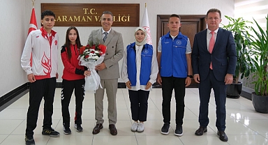 Gençlik Haftası’nda Vali Çiçek’e Anlamlı Ziyaret