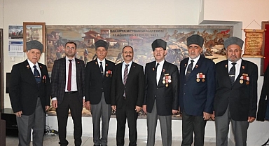 Ulaş, Muharip Gaziler Derneği’ni Ziyaret Etti