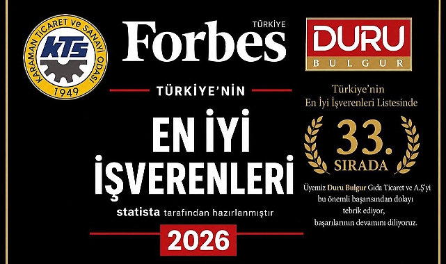 Duru Bulgur, Türkiye’nin En İyi İşverenleri Listesinde 33. Sırada Yer Aldı
