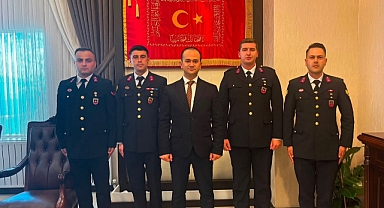Jandarma Teşkilatından Kaymakam Acar’a Ziyaret