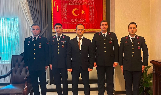 Jandarma Teşkilatından Kaymakam Acar’a Ziyaret