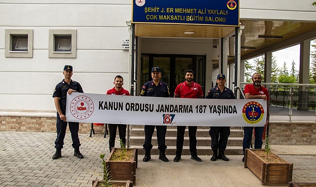 Jandarmadan 187’nci Kuruluş Yıl Dönümünde Kan Bağışı Kampanyası