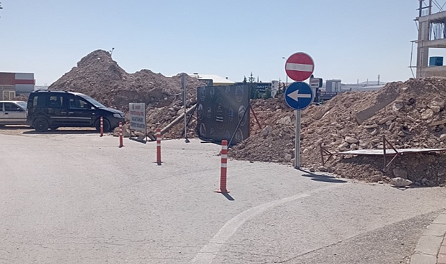 Karaman’da Adliyeye Ulaşımda Kullanılan Yol Kapatıldı