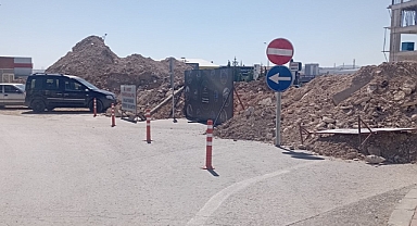 Karaman’da Adliyeye Ulaşımda Kullanılan Yol Kapatıldı