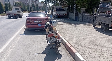 Karaman'da Tırla Çarpışan Motosiklet Sürücüsü Yaralandı