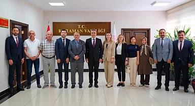 Karaman Kent Konseyinden Vali Çiçek'e Ziyaret