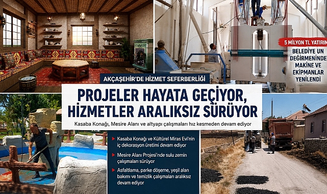 Akçaşehir'de Hizmet Atağı! Milyonluk Yatırımlar Ve Dev Projeler Bir Bir Hayata Geçiyor
