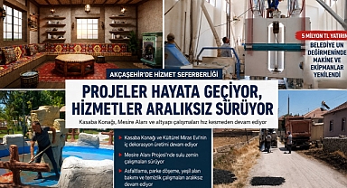 Akçaşehir'de Hizmet Atağı! Milyonluk Yatırımlar Ve Dev Projeler Bir Bir Hayata Geçiyor