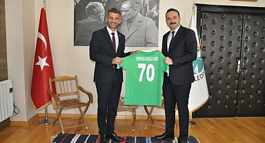 Ermenek Cumhuriyet Başsavcısı Doğan'dan Başkan Bozcu'ya Veda Ziyareti