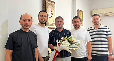 Evrensel Hafızlar Derneği Karaman Şubesi'nde Görev Değişimi