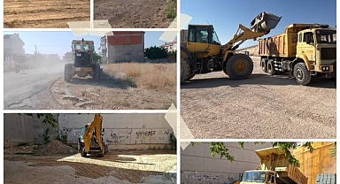 Karaman'da Boş Arsalarda Temizlik Çalışmaları Aralıksız Devam Ediyor