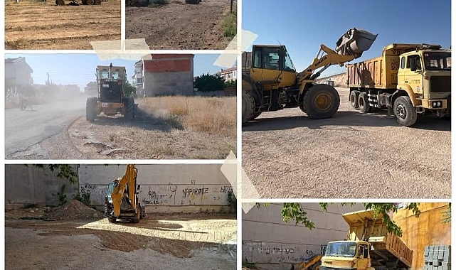 Karaman'da Boş Arsalarda Temizlik Çalışmaları Aralıksız Devam Ediyor