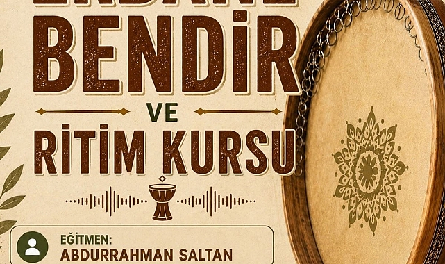 Karaman Şair ve Yazarlar Birliği'nde Erbane, Bendir ve Ritim Kursu Kayıtları Başladı